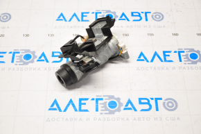 ECU engine computer with key VW Passat b7 12-15 USA 1.8T with ignition switch, instrument cluster, steering column switch, steering wheel cable