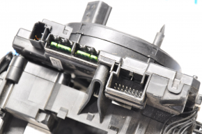 ECU engine computer with key VW Passat b7 12-15 USA 1.8T with ignition switch, instrument cluster, steering column switch, steering wheel cable