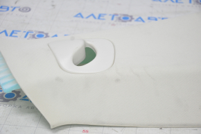 Upper center pillar trim belt right Tesla Model S 12-15 prerest beige, fabric, chemically treated