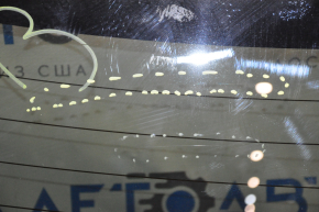 Rear glass of the trunk door Dodge Journey 11-17 tinted, minor scratches, scratches from the wiper