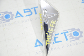 Turn signal in the wing front right Tesla Model X 16-21 chrome, worn chrome