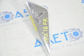Turn signal in the wing front right Tesla Model X 16-21 chrome, worn chrome