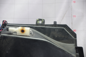 Glove box, glove compartment Jeep Cherokee KL 14-19 black, scratches, broken fastener