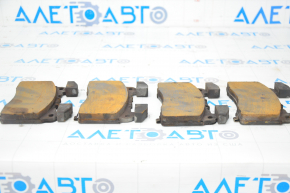 Front brake pads 4pcs set Tesla Model S 12-20 type 1 9.5mm