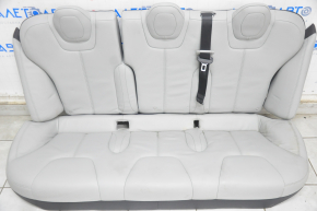 Back row of seats 2nd row Tesla Model S 12-15 pre-rest, grey leather