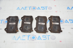 Rear brake pads 4pcs set Tesla Model S 12-20 9mm