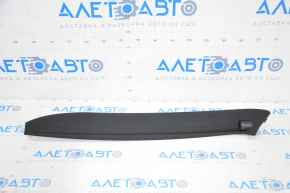 Front pillar trim upper left Tesla Model X 16-21 under visor, black