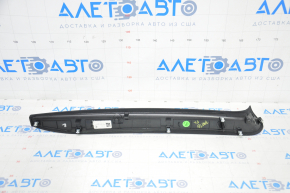 Front pillar trim upper left Tesla Model X 16-21 under visor, black