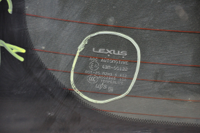 Rear glass of the trunk door Lexus CT200h 11-13 minor scratches