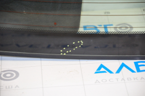 Rear glass of the trunk door Lexus CT200h 11-13 minor scratches