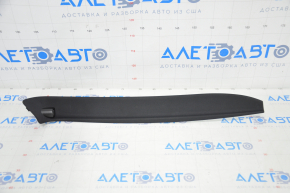Tesla Model X 16-21 Upper Right Front Pillar Trim for Sun Visor, Black
