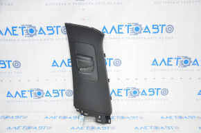 Center pillar trim upper belt left Tesla Model X 16-21 cloth black