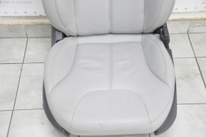 Passenger seat Tesla Model S 12-15 pre-rest, type 2, with airbag, electric, heated, gray leather