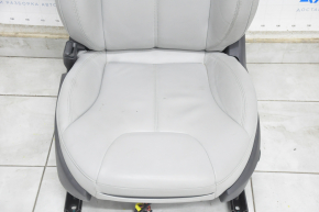 Driver's seat Tesla Model S 12-15 pre-rest, type 2, with airbag, electric, heated, gray leather