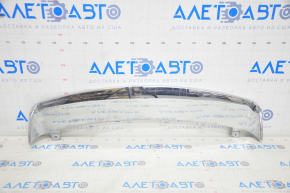 Tesla Model S 12-15 prerest rear bumper diffuser chrome, scratches