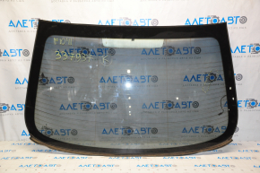 Rear glass BMW 5 F10 11-16 tinted, scratches on the inside, heating defect