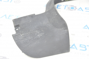 Rear right threshold plug Tesla Model S 12-15 pre-restoration, structure, scratches, breakage of the fastener