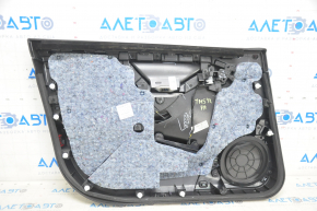 Door trim card front right Tesla Model S 12-15 pre-rest black, with backlight, with gray insert