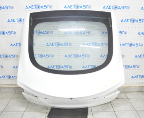 Tesla Model S 12-20 White PBCW Naked Trunk Door With Glass, With Brake Light, With Hinges