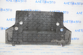 Tesla Model X 16-21 front bumper guard is scuffed, dented, torn