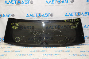 Rear glass of the trunk door Lexus CT200h 11-13 tinted, minor scratches