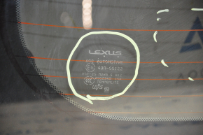 Rear glass of the trunk door Lexus CT200h 11-13 tinted, minor scratches