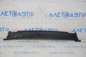 Door opening trim rear right upper Tesla Model X 16-21 black