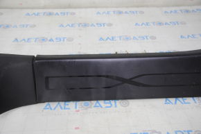 Door sill trim rear left Tesla Model X 16-21 complete, type 1, black, scratches