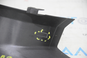 Door sill trim front left inner Tesla Model X 16-21 black, scratches, broken fastener
