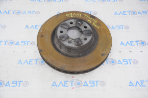 Brake disc front left Tesla Model X 16-21 type 2 355/31mm rusty
