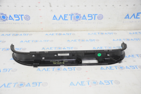 Door opening trim rear left lower Tesla Model X 16-21 black, scratches