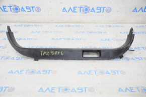 Door opening trim rear right lower Tesla Model X 16-21 black, scratches
