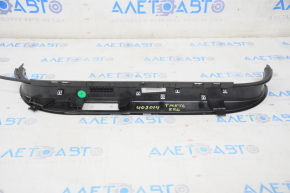 Door opening trim rear right lower Tesla Model X 16-21 black, scratches