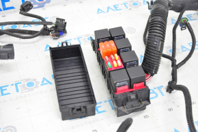 Wiring underhood front left Tesla Model S 12-20 with fuse box