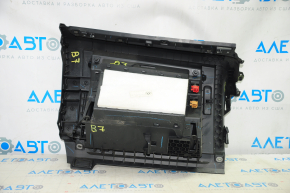 Glove box, glove compartment VW Passat b7 12-15 USA black, scratches, broken fastener