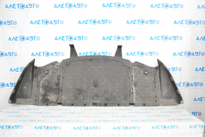 Rear bumper protection Tesla Model S 12-15 pre-restoration, the fastening is torn