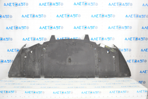 Rear bumper protection Tesla Model S 12-15 pre-restoration, the fastening is torn