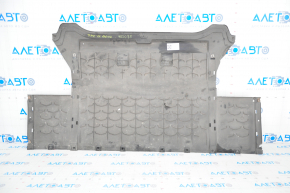 Rear underbody protection Tesla Model S 12-15 pre-restoration tears