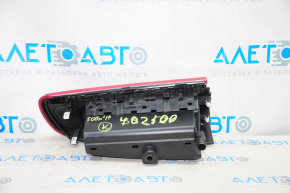 Glove box, upper glove compartment Fiat 500X 16-17 red, scratches