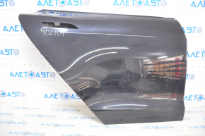 Door bare rear right Tesla Model S 16-20 rest black PBSB