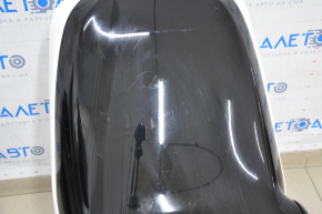 Passenger seat Tesla Model X 16-21 leather white, with airbag, electric, heated, scratches on the back of the back, seat needs cleaning