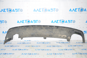 Rear bumper lip VW Jetta 15-18 USA structure, without plug, no fragment