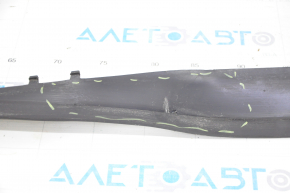Rear bumper protection mount left long Tesla Model S 12-15 pre-rest dented, tear