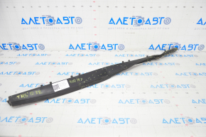 Rear bumper protection mount right long Tesla Model S 12-15 pre-rest dented, tears