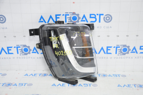 Fog light PTF right Tesla Model X 16-21 BASE sawed off, sand