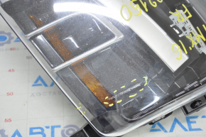 Fog light PTF right Tesla Model X 16-21 BASE sawed off, sand