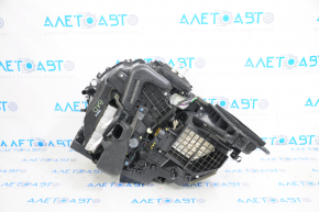 Heater assembly Nissan Rogue 14-20 air conditioner, black housing, white hexagon