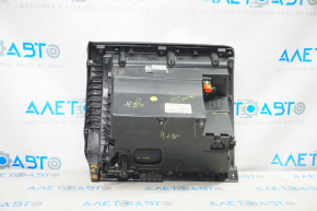 Glove box, glove compartment VW Jetta 11-18 USA black with gray insert, with lock, scratches