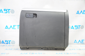 Glove box, glove compartment VW Jetta 11-18 USA black with gray insert, with lock, scratches