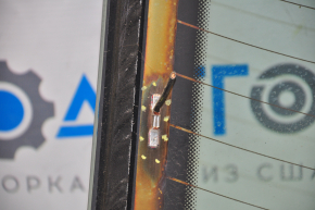 Rear glass VW Passat b8 16-19 USA contacts are soldered off, scratches